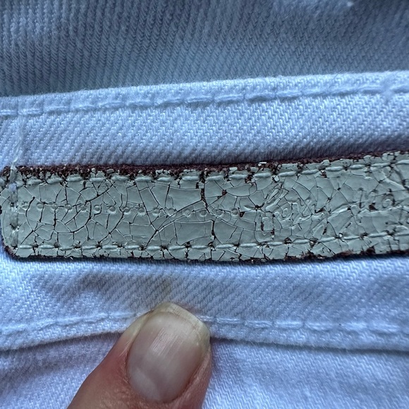 Foxy Jeans White Joy Skinny Jeans Sz 18 - Picture 12 of 12